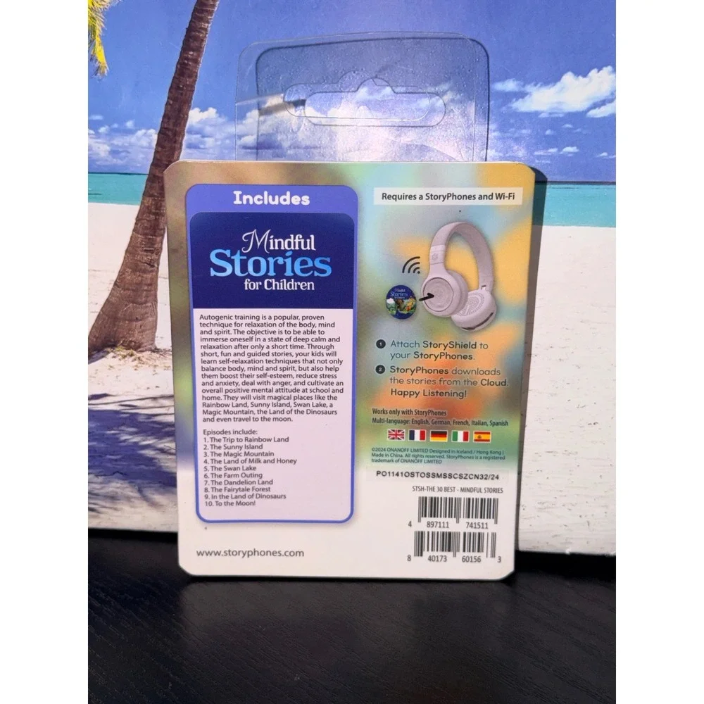 StoryPhones Mindful Stories for Children StoryShield 10 Audio Stories